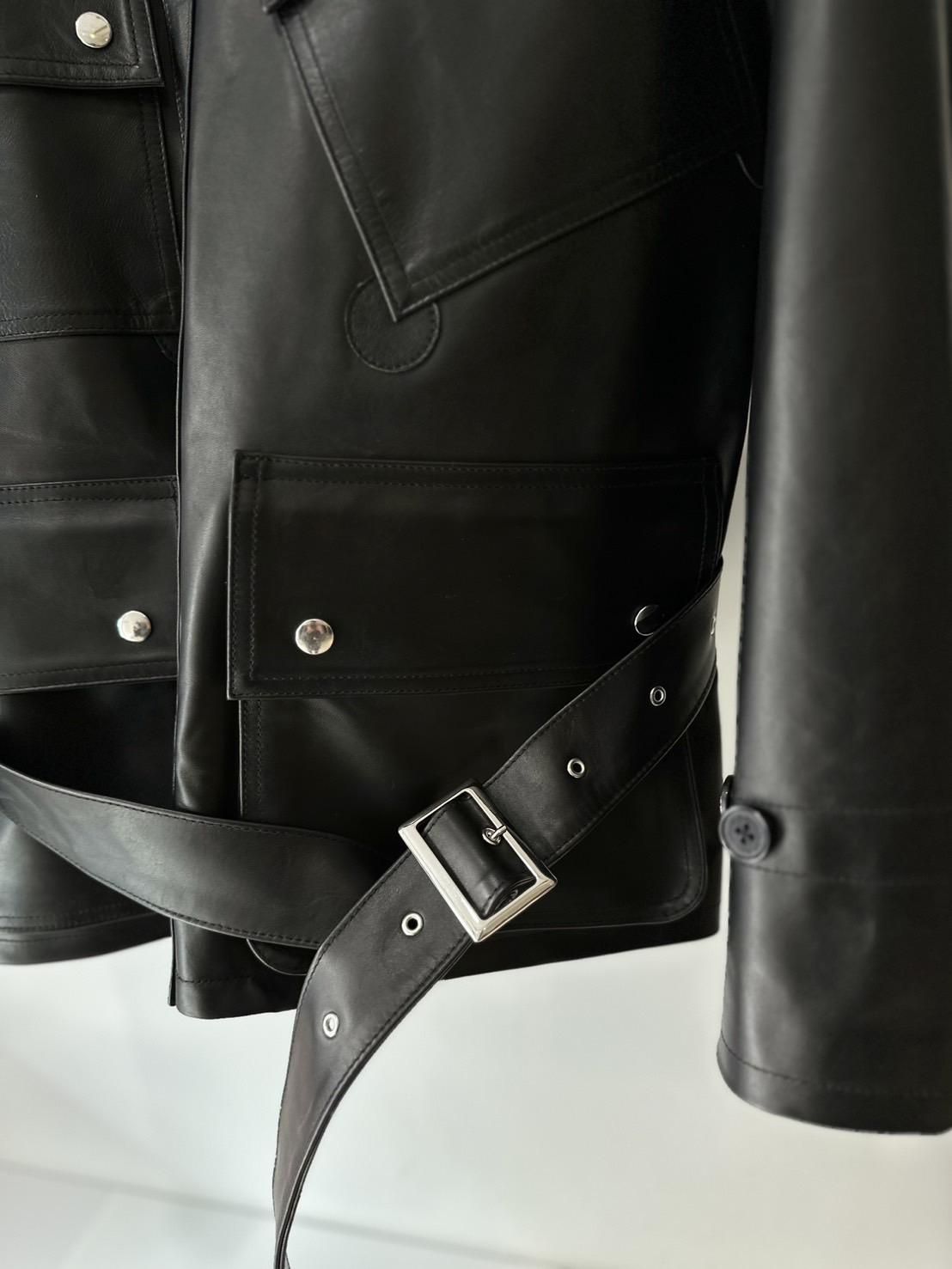 DAIRIKU<br />Jerome 4PKT Lether Moto Jacket / Black<img class='new_mark_img2' src='https://img.shop-pro.jp/img/new/icons47.gif' style='border:none;display:inline;margin:0px;padding:0px;width:auto;' />