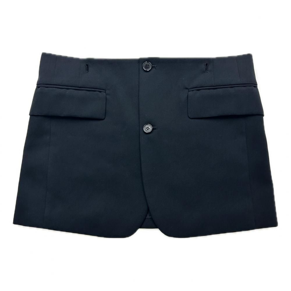 DAIRIKU<br />Tailored Hem Rap Skirt / Black<img class='new_mark_img2' src='https://img.shop-pro.jp/img/new/icons14.gif' style='border:none;display:inline;margin:0px;padding:0px;width:auto;' />