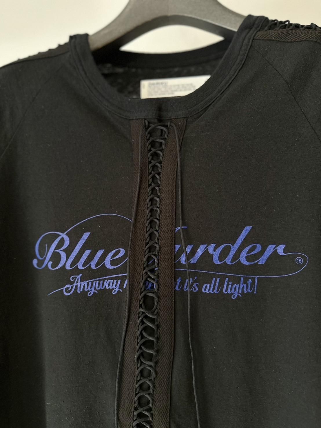 DAIRIKU<br />Blue Marder Lace-Up Tee / Black <img class='new_mark_img2' src='https://img.shop-pro.jp/img/new/icons47.gif' style='border:none;display:inline;margin:0px;padding:0px;width:auto;' />