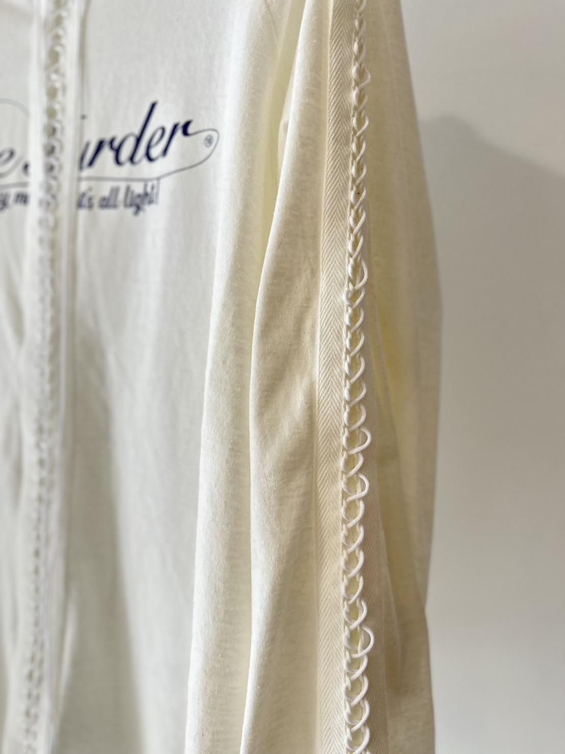 DAIRIKU<br />Blue Marder Lace-Up Tee / White<img class='new_mark_img2' src='https://img.shop-pro.jp/img/new/icons47.gif' style='border:none;display:inline;margin:0px;padding:0px;width:auto;' />