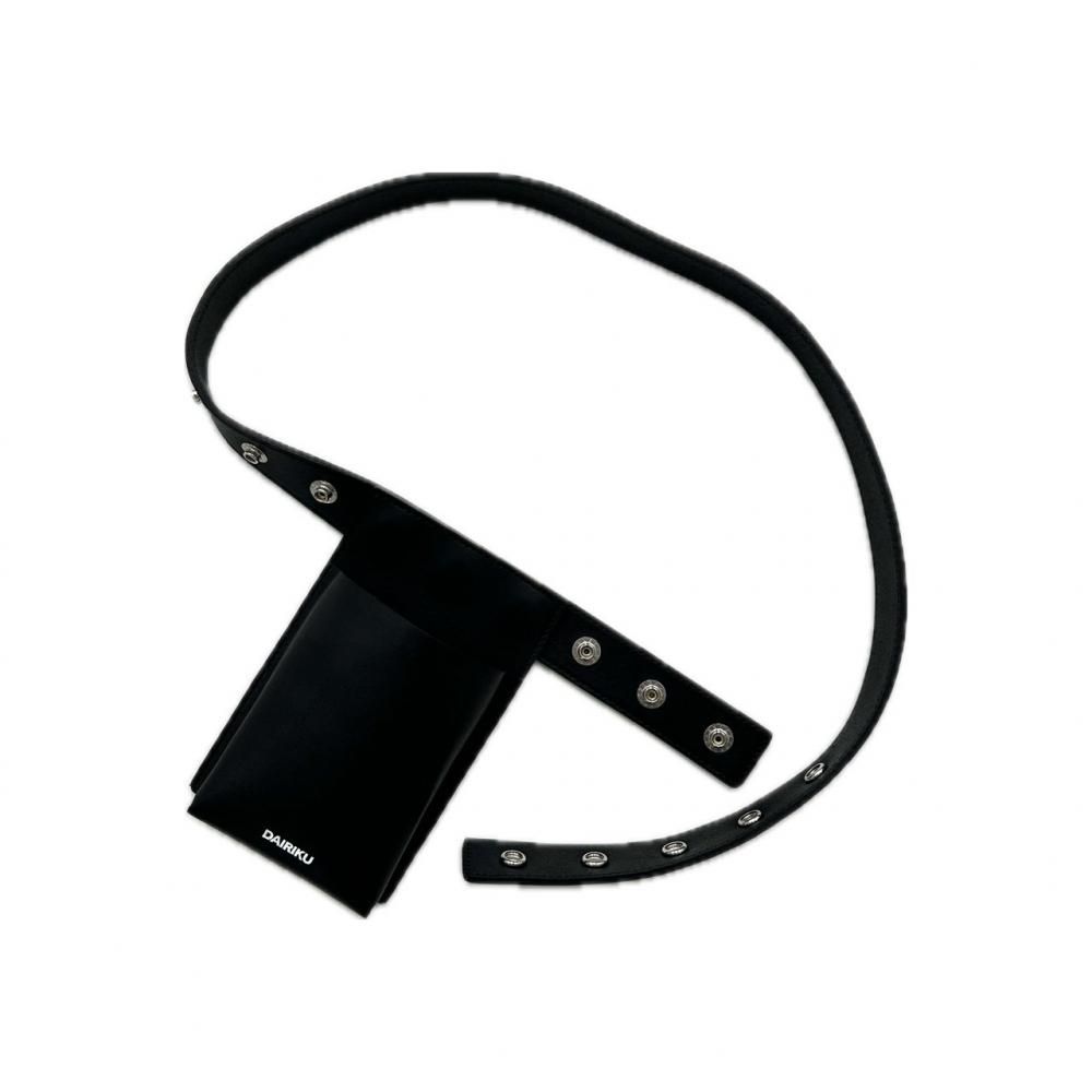 DAIRIKU<br />Studs Velt with Holder Bag / Black<img class='new_mark_img2' src='https://img.shop-pro.jp/img/new/icons47.gif' style='border:none;display:inline;margin:0px;padding:0px;width:auto;' />