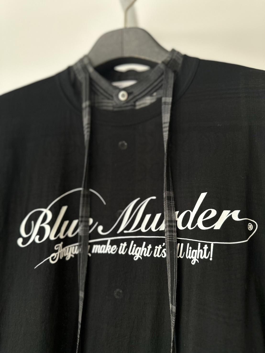 DAIRIKU<br />Skelton Layered Check Tie Shirt /  Black&Grey <img class='new_mark_img2' src='https://img.shop-pro.jp/img/new/icons47.gif' style='border:none;display:inline;margin:0px;padding:0px;width:auto;' />