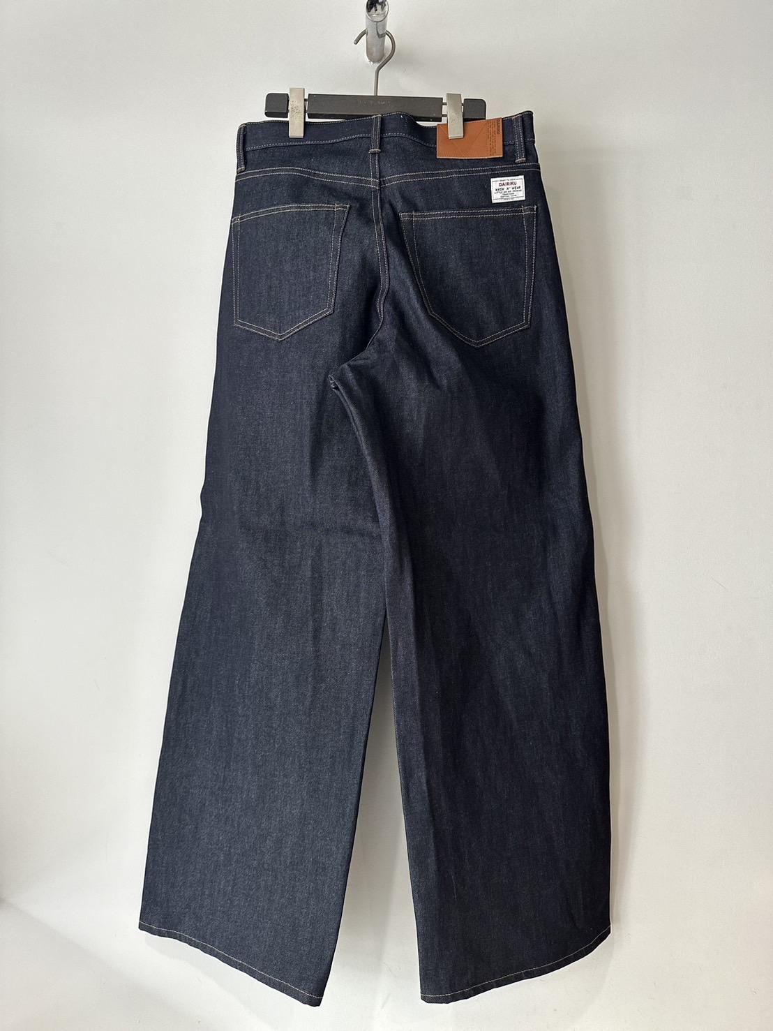 DAIRIKU<br />Wide Rigid Denim Pants / Indigo<img class='new_mark_img2' src='https://img.shop-pro.jp/img/new/icons47.gif' style='border:none;display:inline;margin:0px;padding:0px;width:auto;' />