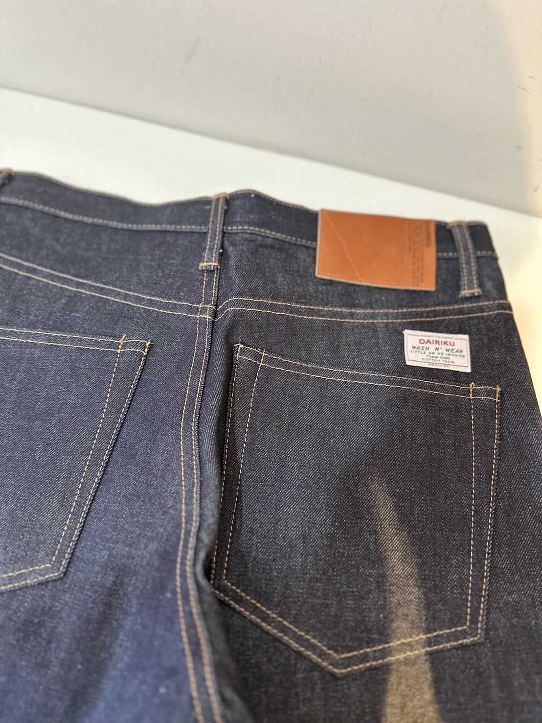 DAIRIKU<br />Straight Rigid Denim Pants / Indigo<img class='new_mark_img2' src='https://img.shop-pro.jp/img/new/icons47.gif' style='border:none;display:inline;margin:0px;padding:0px;width:auto;' />