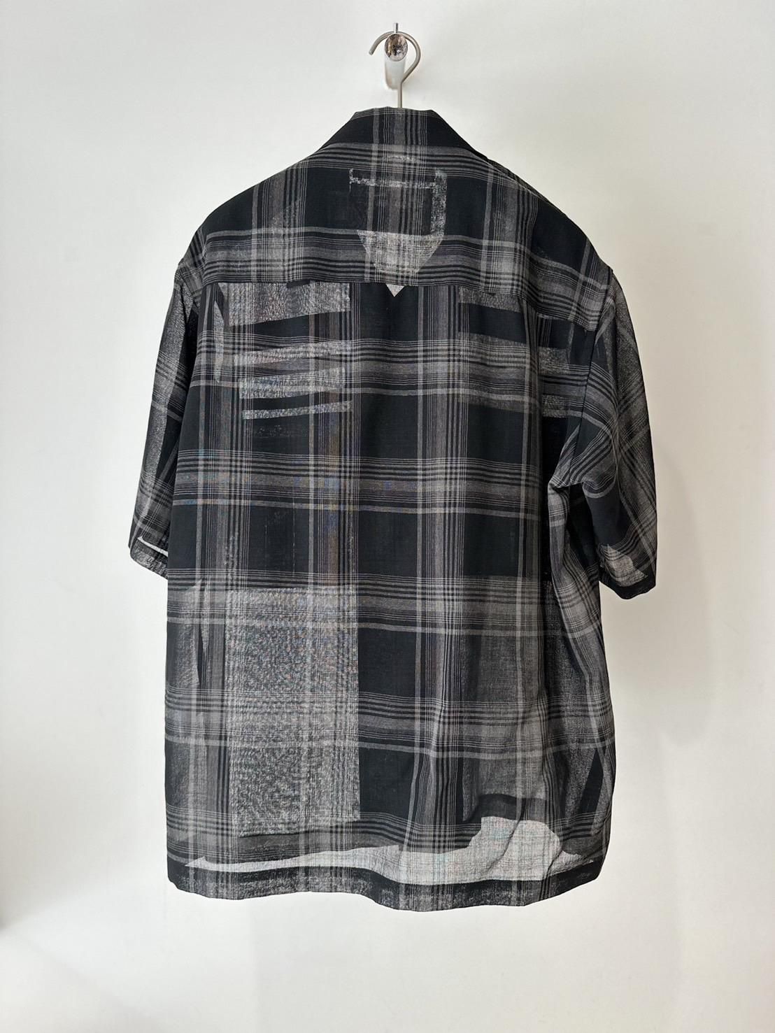 DAIRIKU<br />Astronaut Check H-S Shirt / Black&Grey<img class='new_mark_img2' src='https://img.shop-pro.jp/img/new/icons47.gif' style='border:none;display:inline;margin:0px;padding:0px;width:auto;' />
