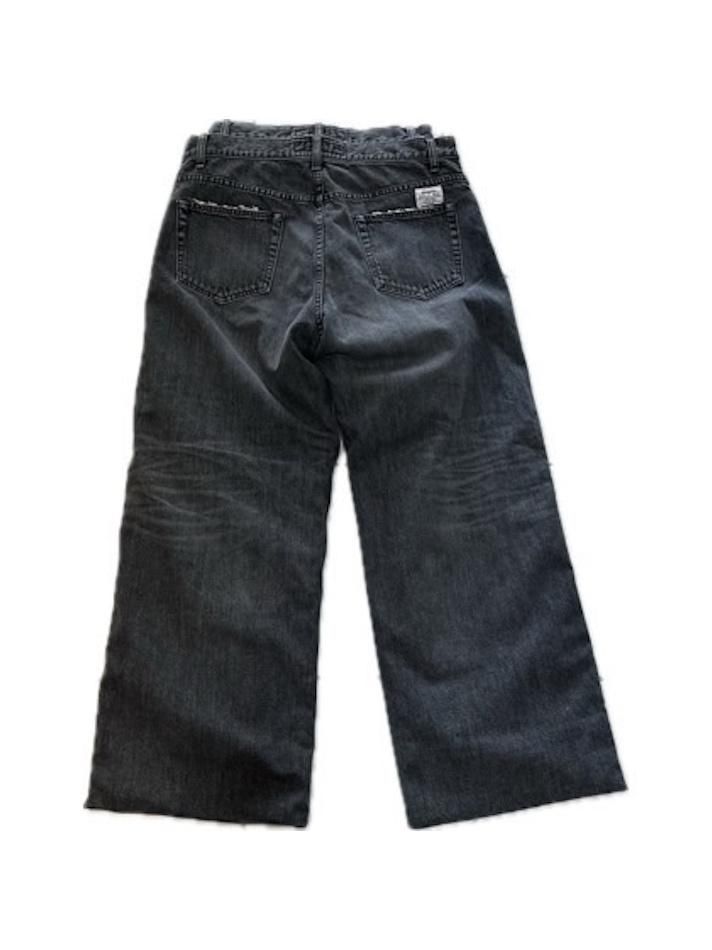 DAIRIKU<br />Docking Wide&Straight Denim Pants / Black<img class='new_mark_img2' src='https://img.shop-pro.jp/img/new/icons47.gif' style='border:none;display:inline;margin:0px;padding:0px;width:auto;' />