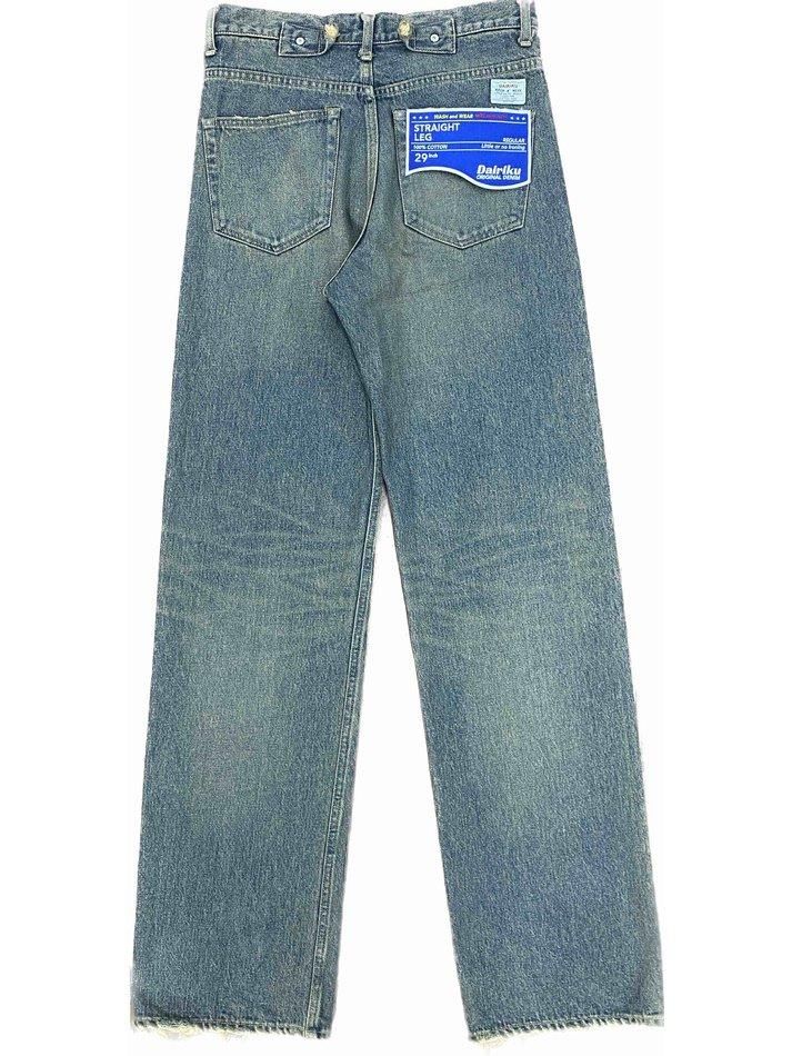 DAIRIKU<br />Straight Vintage Denim Pants / Indigo<img class='new_mark_img2' src='https://img.shop-pro.jp/img/new/icons14.gif' style='border:none;display:inline;margin:0px;padding:0px;width:auto;' />