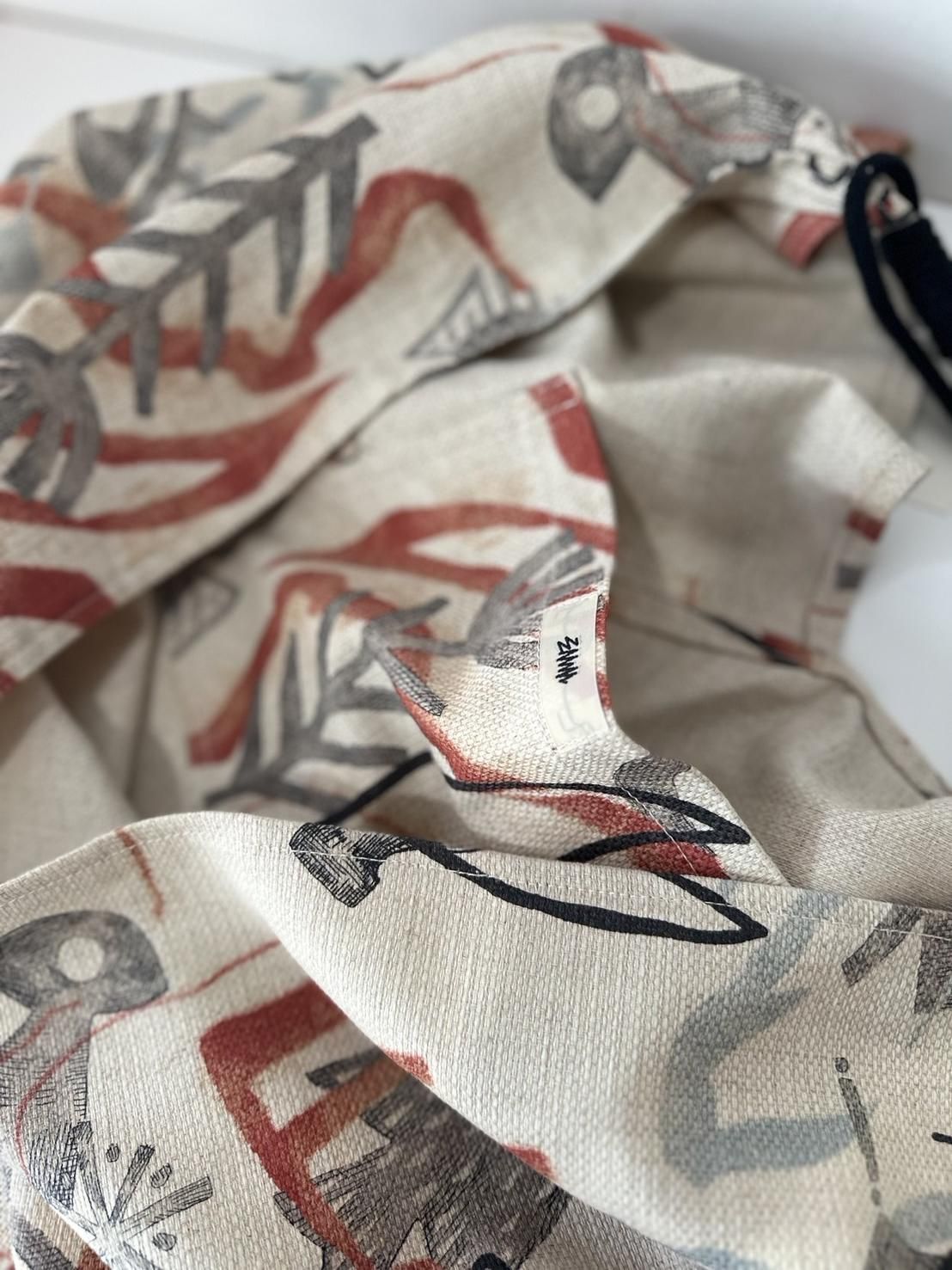 EMAM<br />Motif print  code bag / ORANGE<img class='new_mark_img2' src='https://img.shop-pro.jp/img/new/icons47.gif' style='border:none;display:inline;margin:0px;padding:0px;width:auto;' />