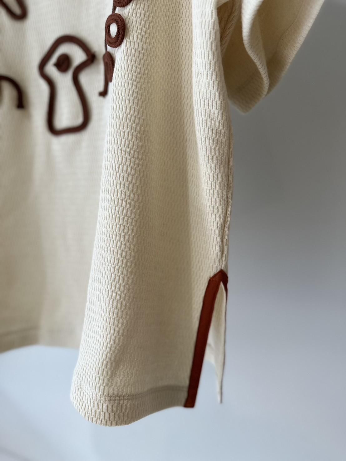 EMAM<br />Design code half Sleeve Skipper / IVORY<img class='new_mark_img2' src='https://img.shop-pro.jp/img/new/icons47.gif' style='border:none;display:inline;margin:0px;padding:0px;width:auto;' />