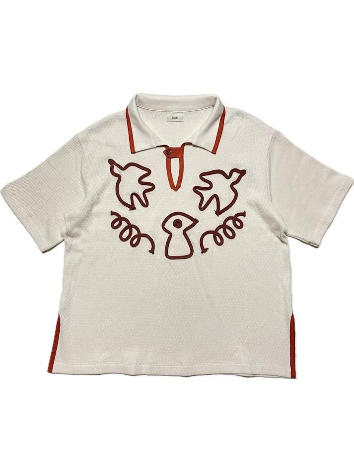 EMAM<br />Design code half Sleeve Skipper / IVORY<img class='new_mark_img2' src='https://img.shop-pro.jp/img/new/icons47.gif' style='border:none;display:inline;margin:0px;padding:0px;width:auto;' />