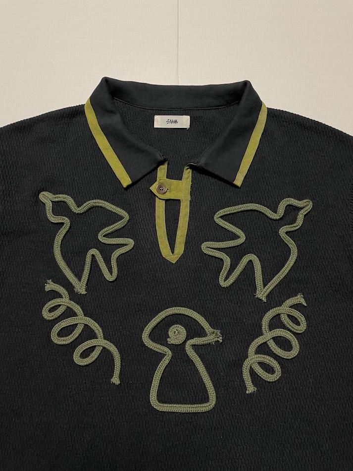 EMAM<br />Design code half Sleeve Skipper / DARK GRAY<img class='new_mark_img2' src='https://img.shop-pro.jp/img/new/icons47.gif' style='border:none;display:inline;margin:0px;padding:0px;width:auto;' />