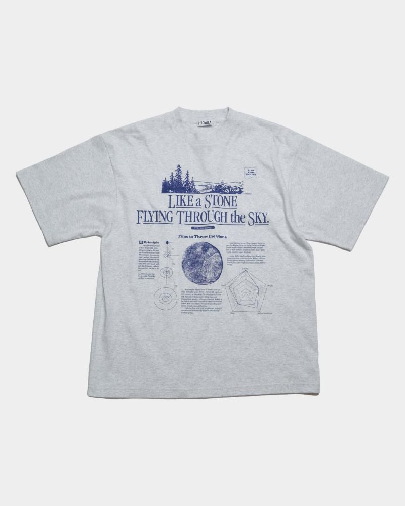 HIDAKA<br />STEINER TEE / ASH<img class='new_mark_img2' src='https://img.shop-pro.jp/img/new/icons47.gif' style='border:none;display:inline;margin:0px;padding:0px;width:auto;' />