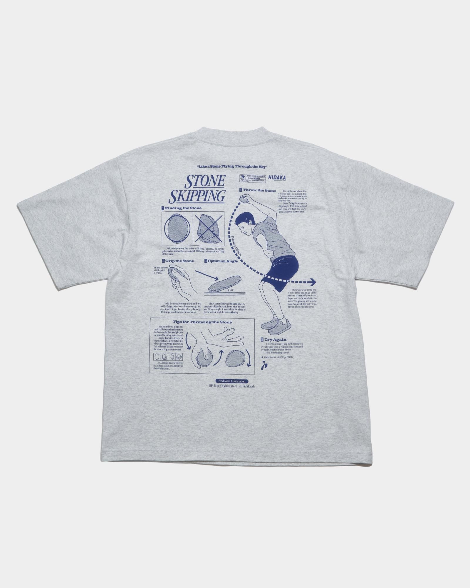 HIDAKA<br />STEINER TEE / ASH<img class='new_mark_img2' src='https://img.shop-pro.jp/img/new/icons47.gif' style='border:none;display:inline;margin:0px;padding:0px;width:auto;' />