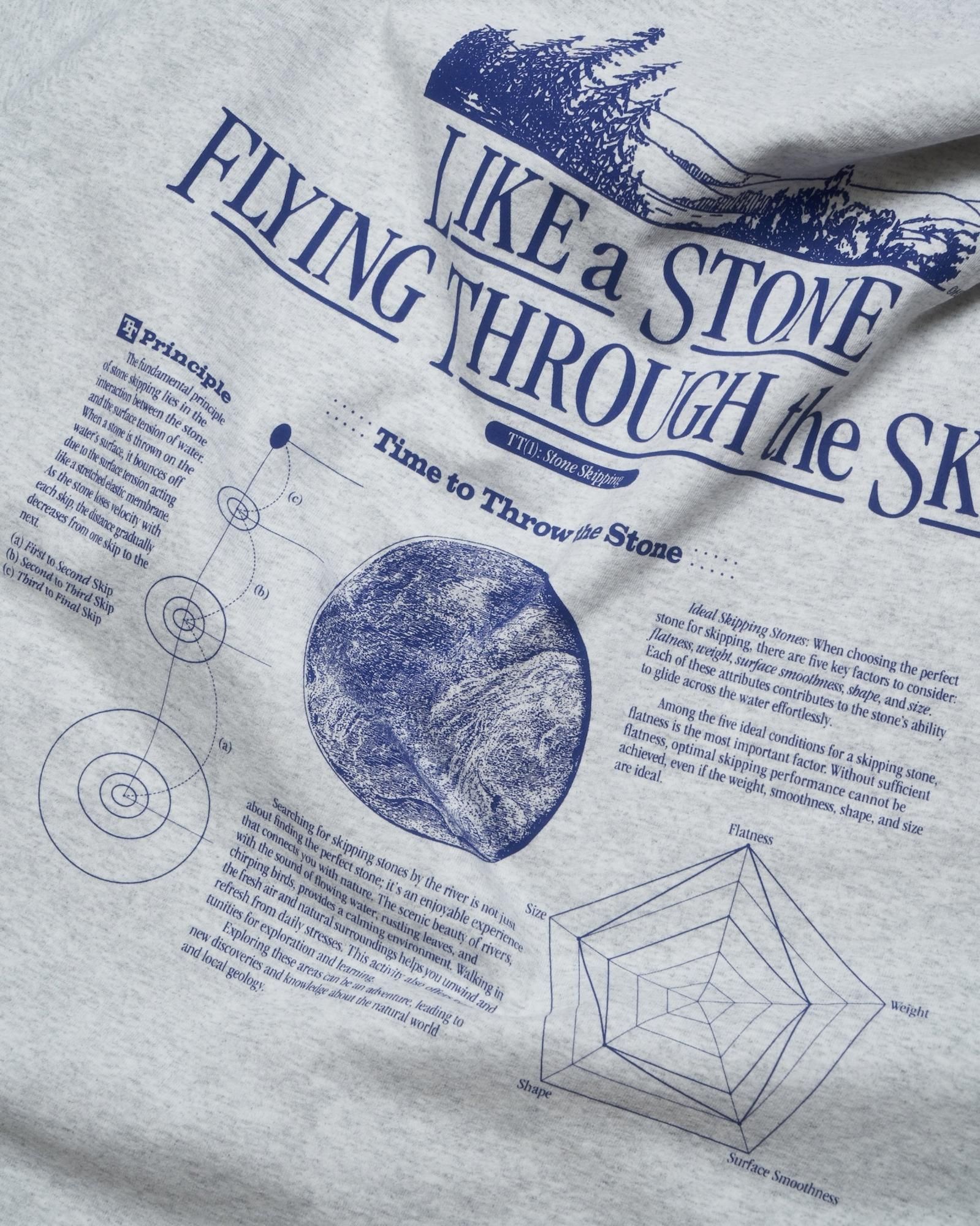 HIDAKA<br />STEINER TEE / ASH<img class='new_mark_img2' src='https://img.shop-pro.jp/img/new/icons47.gif' style='border:none;display:inline;margin:0px;padding:0px;width:auto;' />