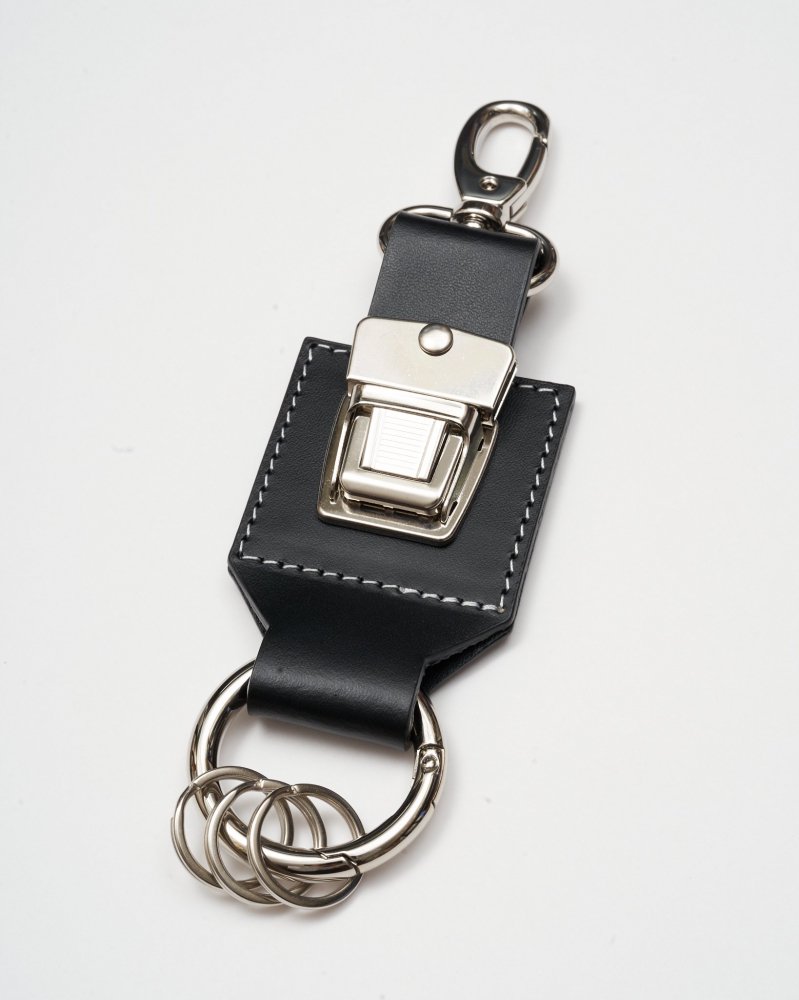 HIDAKA<br />SLIDE LOCK KEY RING / BLACK<img class='new_mark_img2' src='https://img.shop-pro.jp/img/new/icons14.gif' style='border:none;display:inline;margin:0px;padding:0px;width:auto;' />