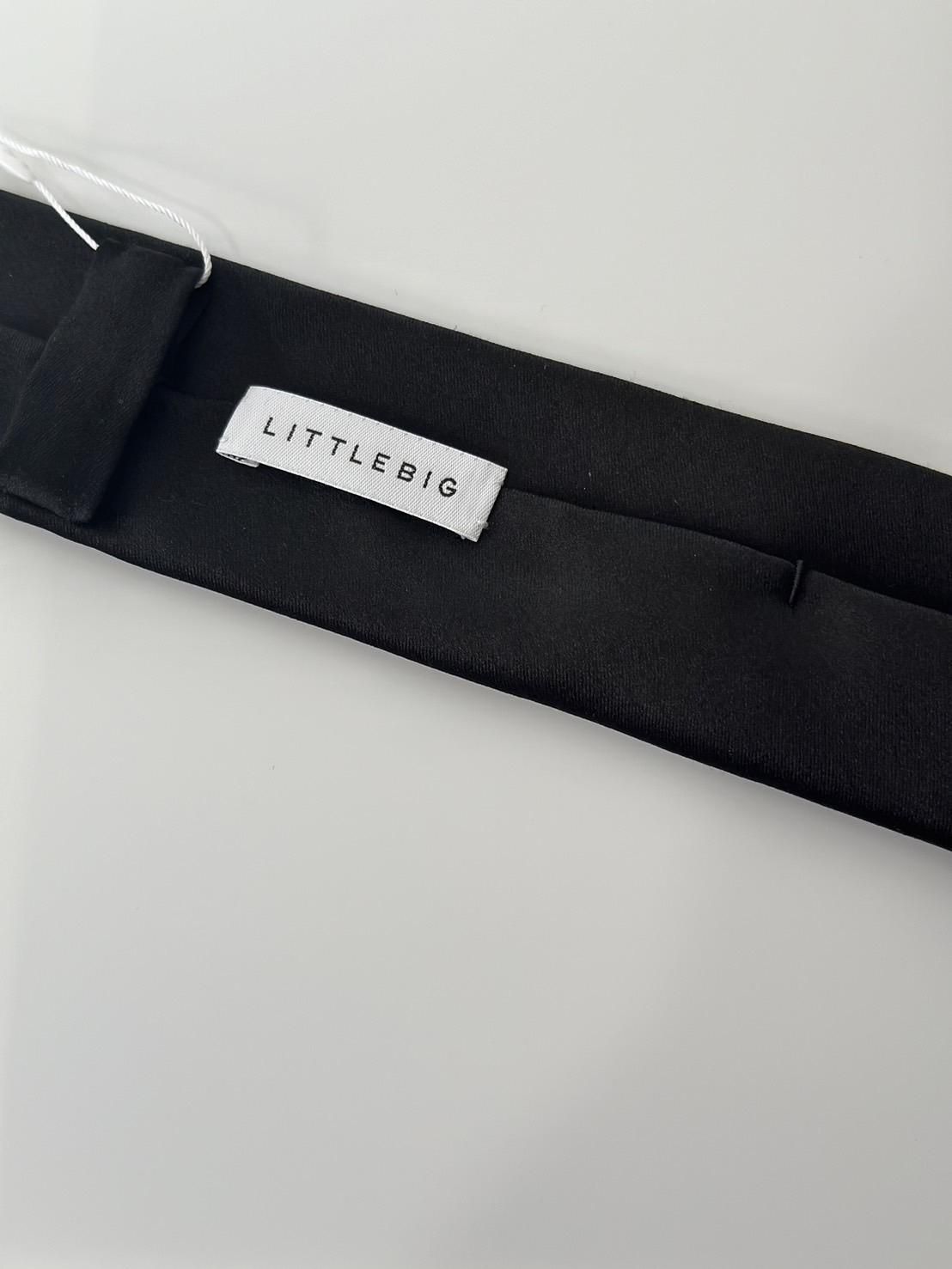 LITTLEBIG<br />55mm Narrow Tie / Black<img class='new_mark_img2' src='https://img.shop-pro.jp/img/new/icons47.gif' style='border:none;display:inline;margin:0px;padding:0px;width:auto;' />