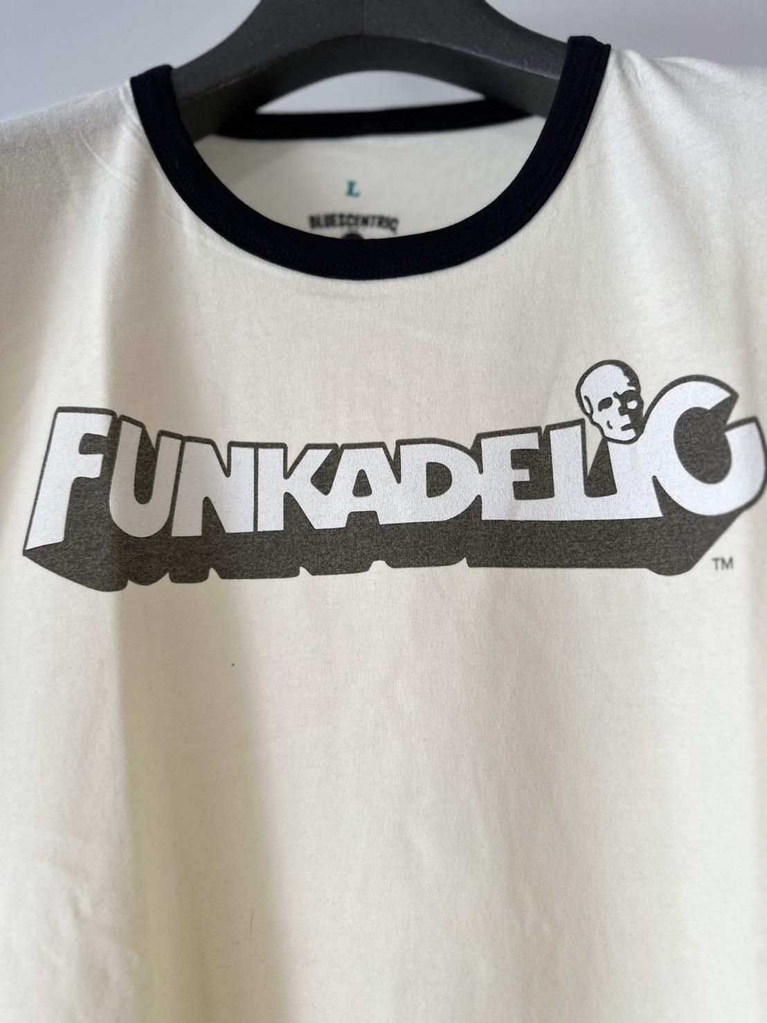BLUESCENTRIC<br />FUNKADELIC WHITE LOGO RINGER TEE / Cream<img class='new_mark_img2' src='https://img.shop-pro.jp/img/new/icons47.gif' style='border:none;display:inline;margin:0px;padding:0px;width:auto;' />
