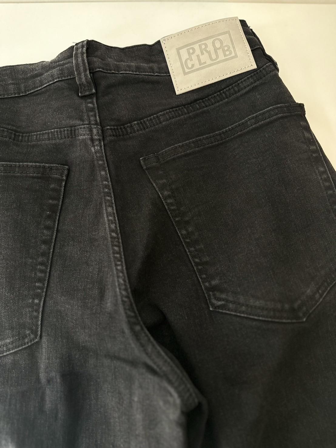 PRO CLUB<br />Heavy weight Baggy Fit Denim Pant / Black<img class='new_mark_img2' src='https://img.shop-pro.jp/img/new/icons14.gif' style='border:none;display:inline;margin:0px;padding:0px;width:auto;' />