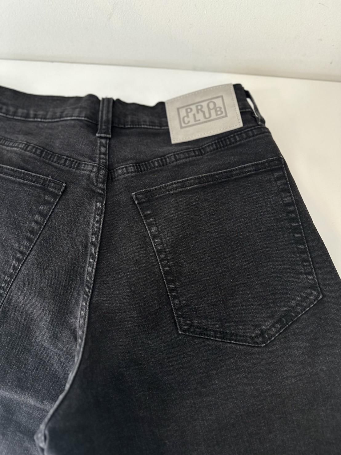 PRO CLUB<br />Heavy weight Baggy Fit Denim Short / Black<img class='new_mark_img2' src='https://img.shop-pro.jp/img/new/icons14.gif' style='border:none;display:inline;margin:0px;padding:0px;width:auto;' />