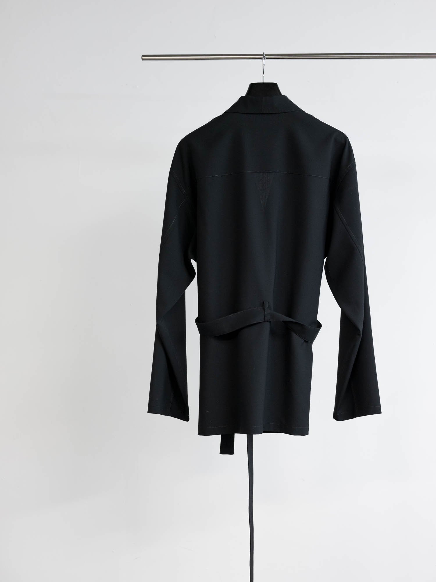 SOSHIOTSUKI<br />WOOL JUDO GOWN JACKET & JUDO WIDE TROUSERS SET / BLACK<img class='new_mark_img2' src='https://img.shop-pro.jp/img/new/icons14.gif' style='border:none;display:inline;margin:0px;padding:0px;width:auto;' />