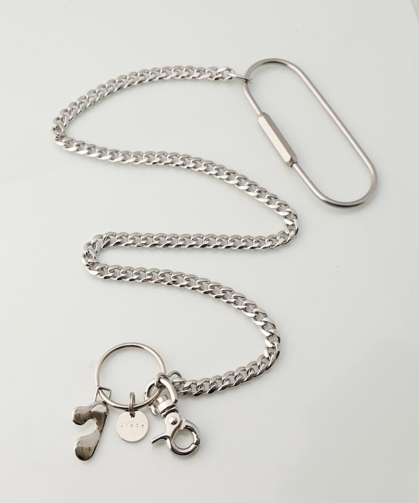 JIEDA<br />WALLET CHAIN / SILVER<img class='new_mark_img2' src='https://img.shop-pro.jp/img/new/icons14.gif' style='border:none;display:inline;margin:0px;padding:0px;width:auto;' />