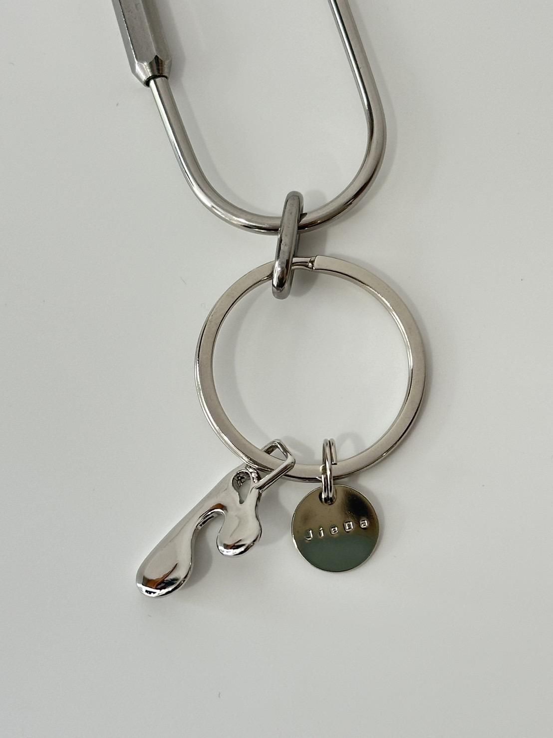 JIEDA<br />KEY HOLDER / SILVER<img class='new_mark_img2' src='https://img.shop-pro.jp/img/new/icons14.gif' style='border:none;display:inline;margin:0px;padding:0px;width:auto;' />