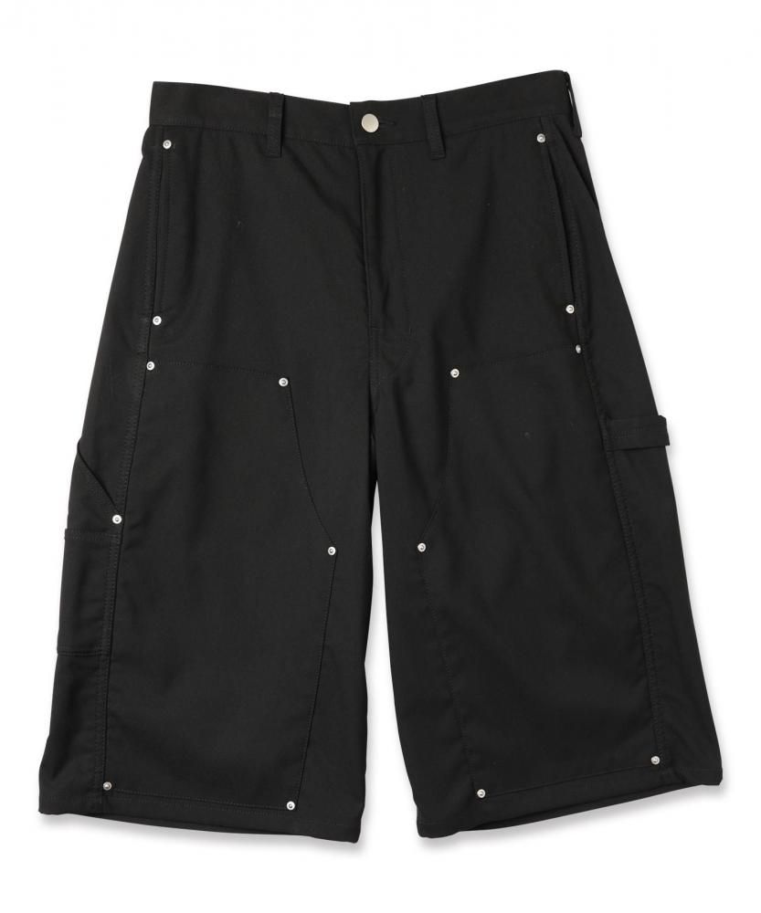 JIEDA<br />3/4 DOUBLE KNEE SLACKS / BLACK<img class='new_mark_img2' src='https://img.shop-pro.jp/img/new/icons14.gif' style='border:none;display:inline;margin:0px;padding:0px;width:auto;' />