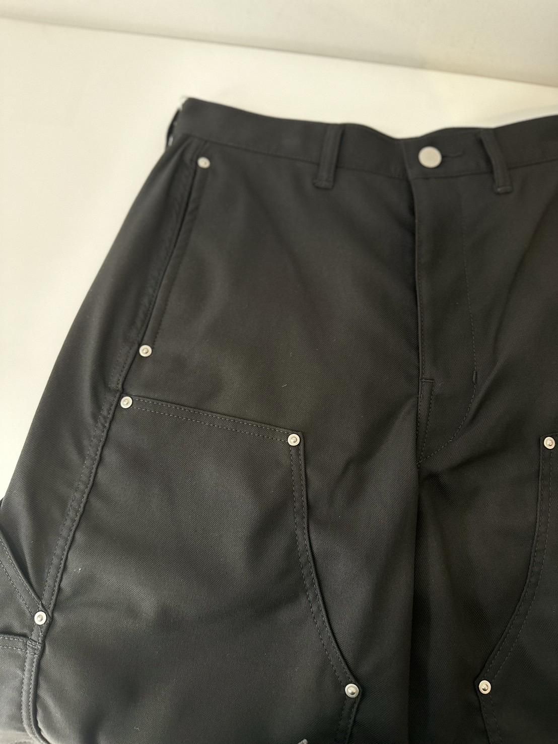 JIEDA<br />3/4 DOUBLE KNEE SLACKS / BLACK<img class='new_mark_img2' src='https://img.shop-pro.jp/img/new/icons14.gif' style='border:none;display:inline;margin:0px;padding:0px;width:auto;' />
