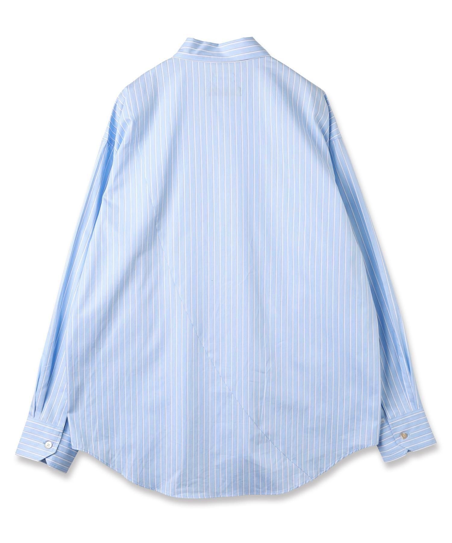 JIEDA<br />SIDOGRAS CUTTING SHIRT / STRIPE<img class='new_mark_img2' src='https://img.shop-pro.jp/img/new/icons47.gif' style='border:none;display:inline;margin:0px;padding:0px;width:auto;' />
