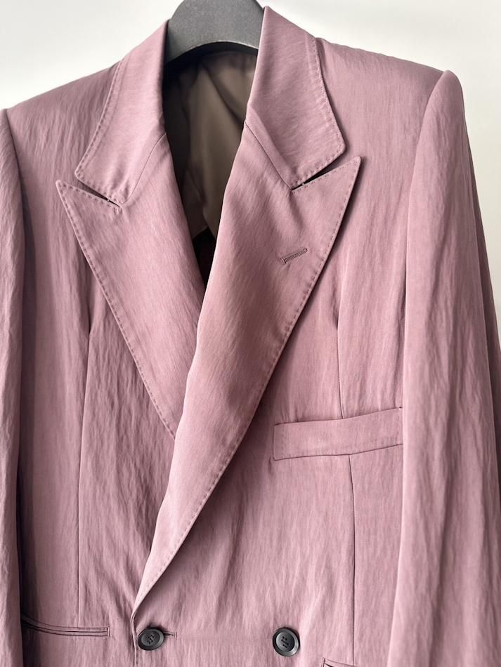 SOSHIOTSUKI<br />INTERLINING POCKET RAYON GABARDINE JACKET & JUDO TROUSERS SET / PURPLE<img class='new_mark_img2' src='https://img.shop-pro.jp/img/new/icons14.gif' style='border:none;display:inline;margin:0px;padding:0px;width:auto;' />