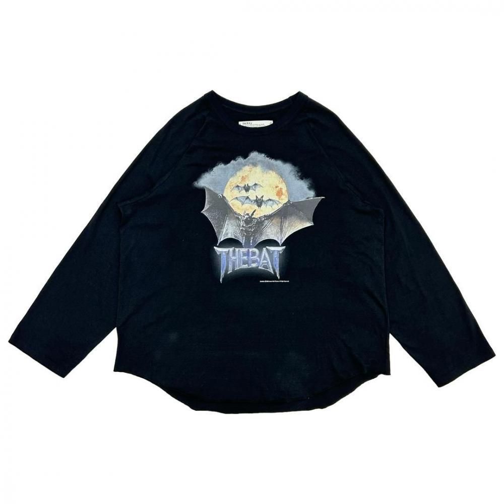 DAIRIKU<br />THE BAT Tour Raglan Tee / Black<img class='new_mark_img2' src='https://img.shop-pro.jp/img/new/icons14.gif' style='border:none;display:inline;margin:0px;padding:0px;width:auto;' />