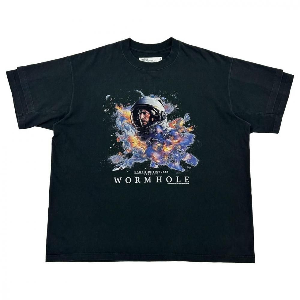 DAIRIKU<br />Movie WORMHOLE Swtching Tee / Black<img class='new_mark_img2' src='https://img.shop-pro.jp/img/new/icons14.gif' style='border:none;display:inline;margin:0px;padding:0px;width:auto;' />