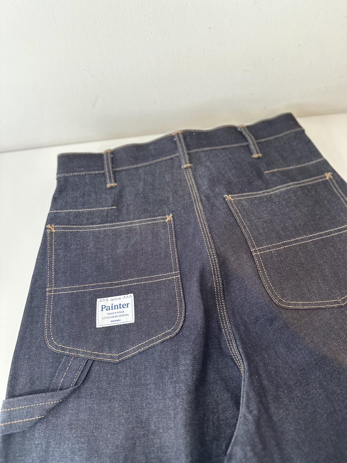 DAIRIKU<br />Rigid Painter Denim Wide Pants / Indigo<img class='new_mark_img2' src='https://img.shop-pro.jp/img/new/icons14.gif' style='border:none;display:inline;margin:0px;padding:0px;width:auto;' />