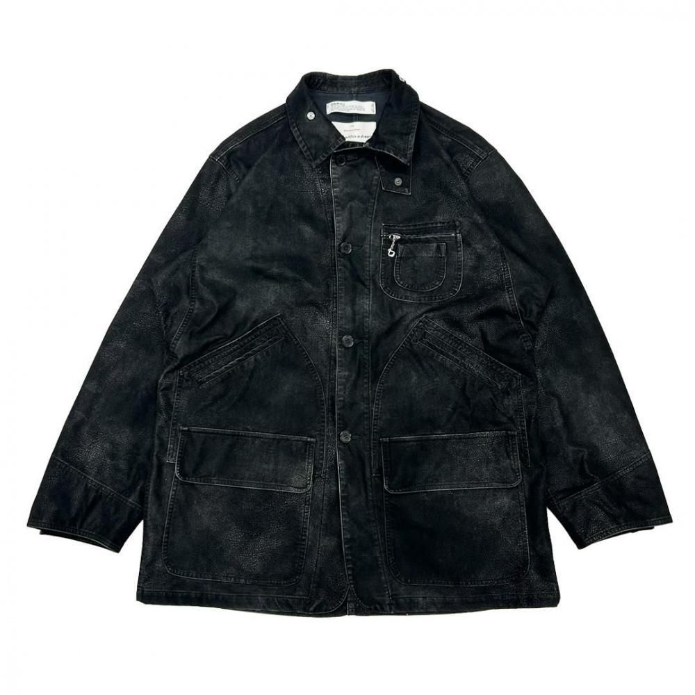 DAIRIKU<br />Artificial Leather Hunting Jacket / Black<img class='new_mark_img2' src='https://img.shop-pro.jp/img/new/icons14.gif' style='border:none;display:inline;margin:0px;padding:0px;width:auto;' />