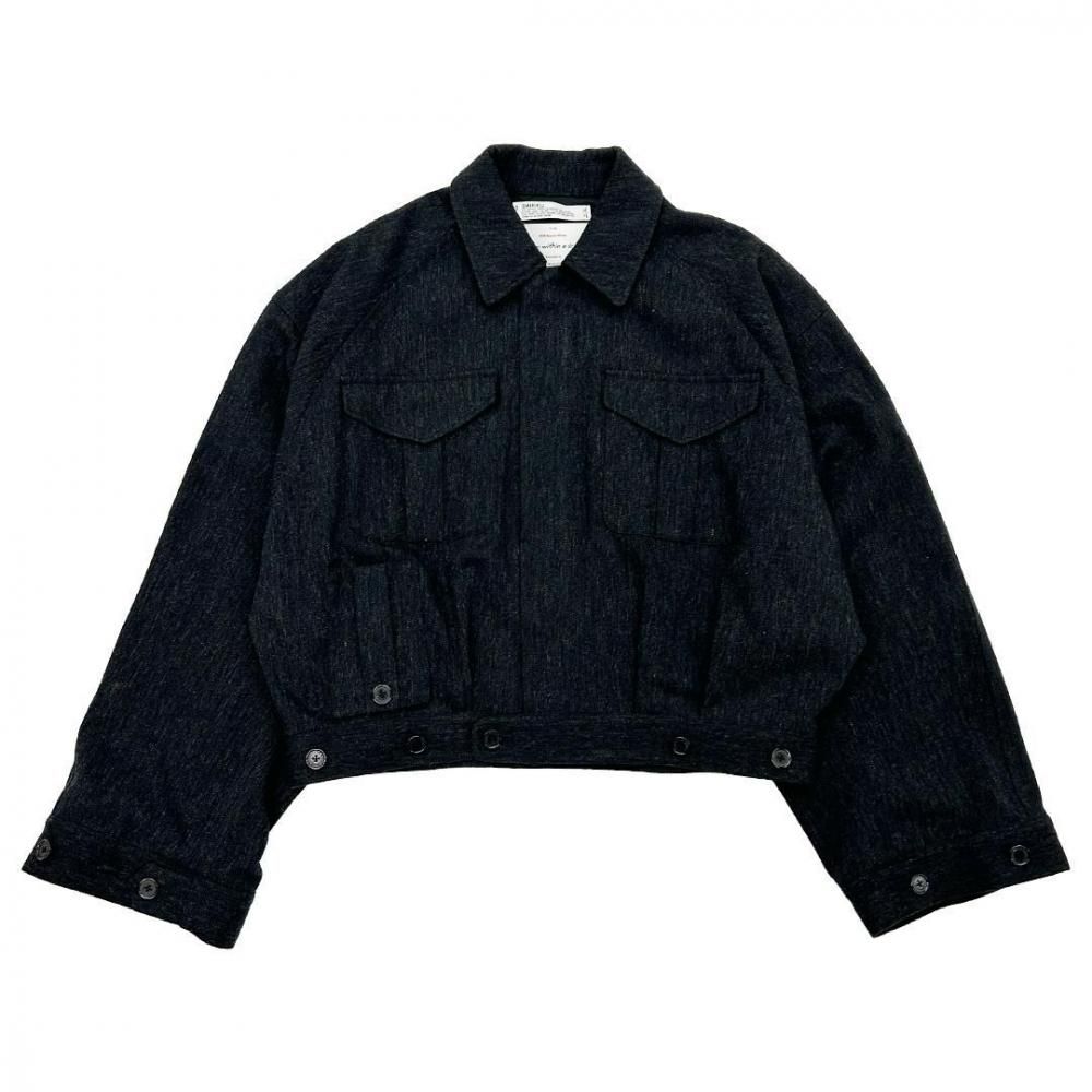DAIRIKU<br />Inception Big-Sleeve Blitish JKT / Black<img class='new_mark_img2' src='https://img.shop-pro.jp/img/new/icons47.gif' style='border:none;display:inline;margin:0px;padding:0px;width:auto;' />