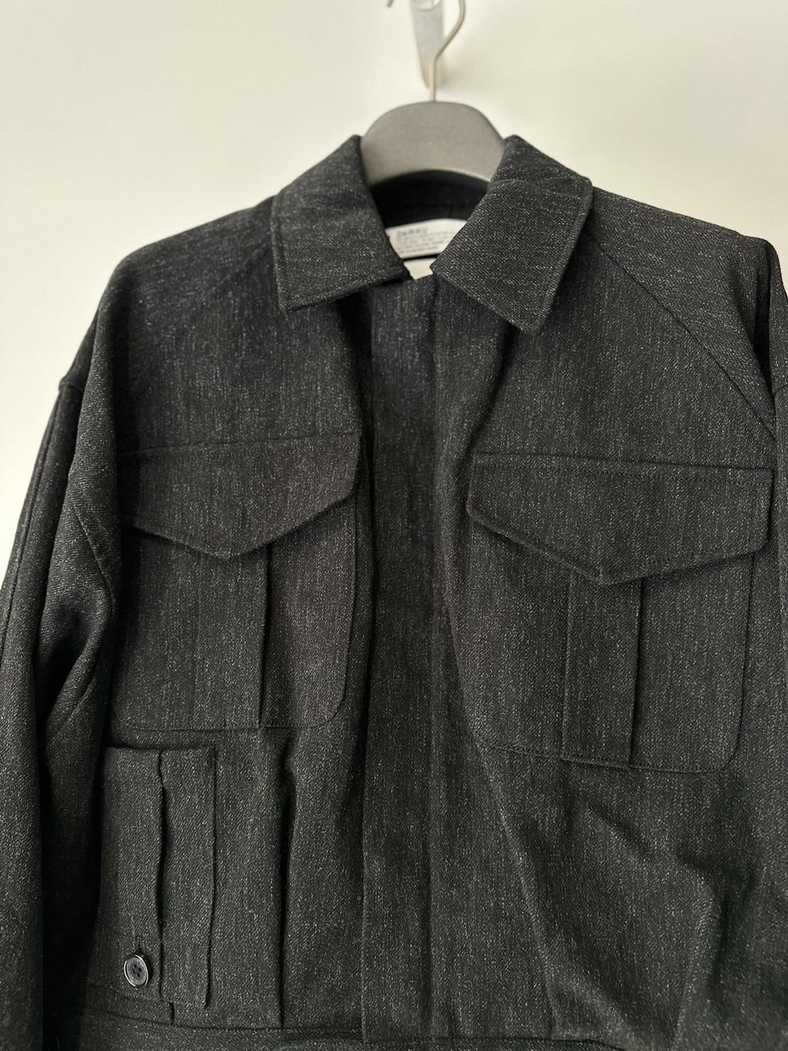DAIRIKU<br />Inception Big-Sleeve Blitish JKT / Black<img class='new_mark_img2' src='https://img.shop-pro.jp/img/new/icons47.gif' style='border:none;display:inline;margin:0px;padding:0px;width:auto;' />