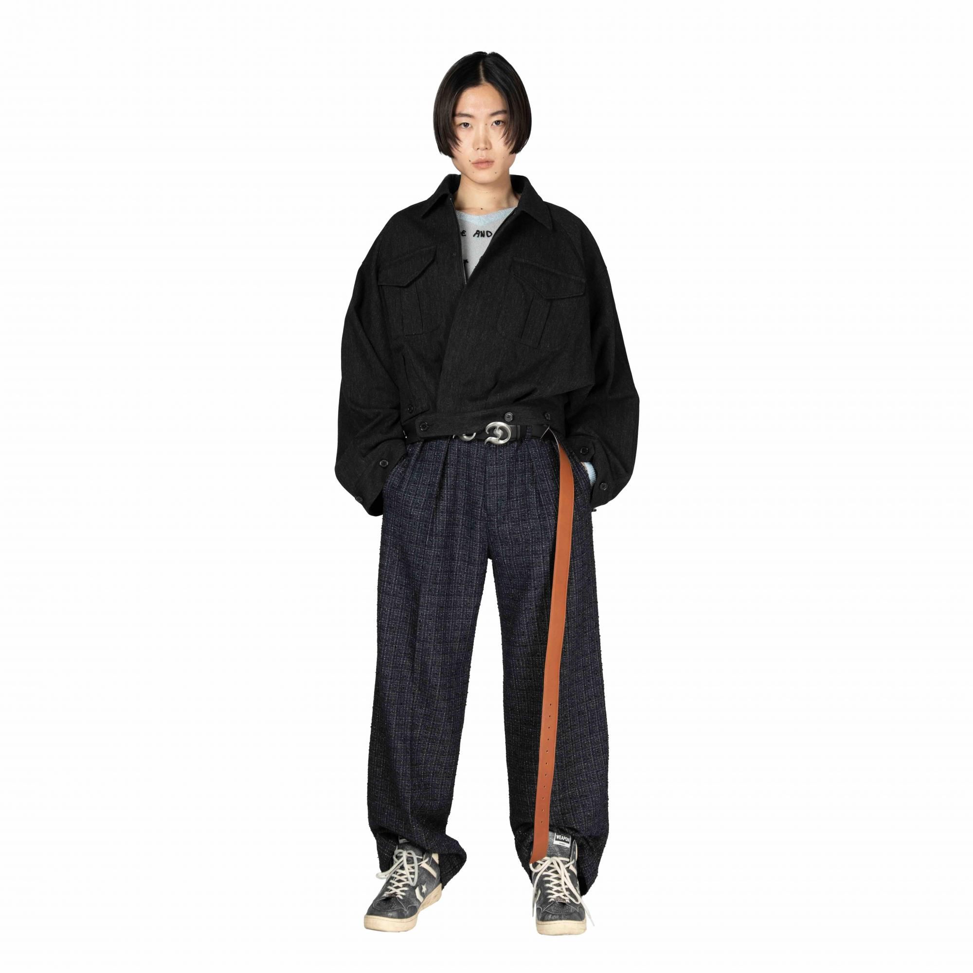 DAIRIKU<br />Inception Big-Sleeve Blitish JKT / Black<img class='new_mark_img2' src='https://img.shop-pro.jp/img/new/icons47.gif' style='border:none;display:inline;margin:0px;padding:0px;width:auto;' />