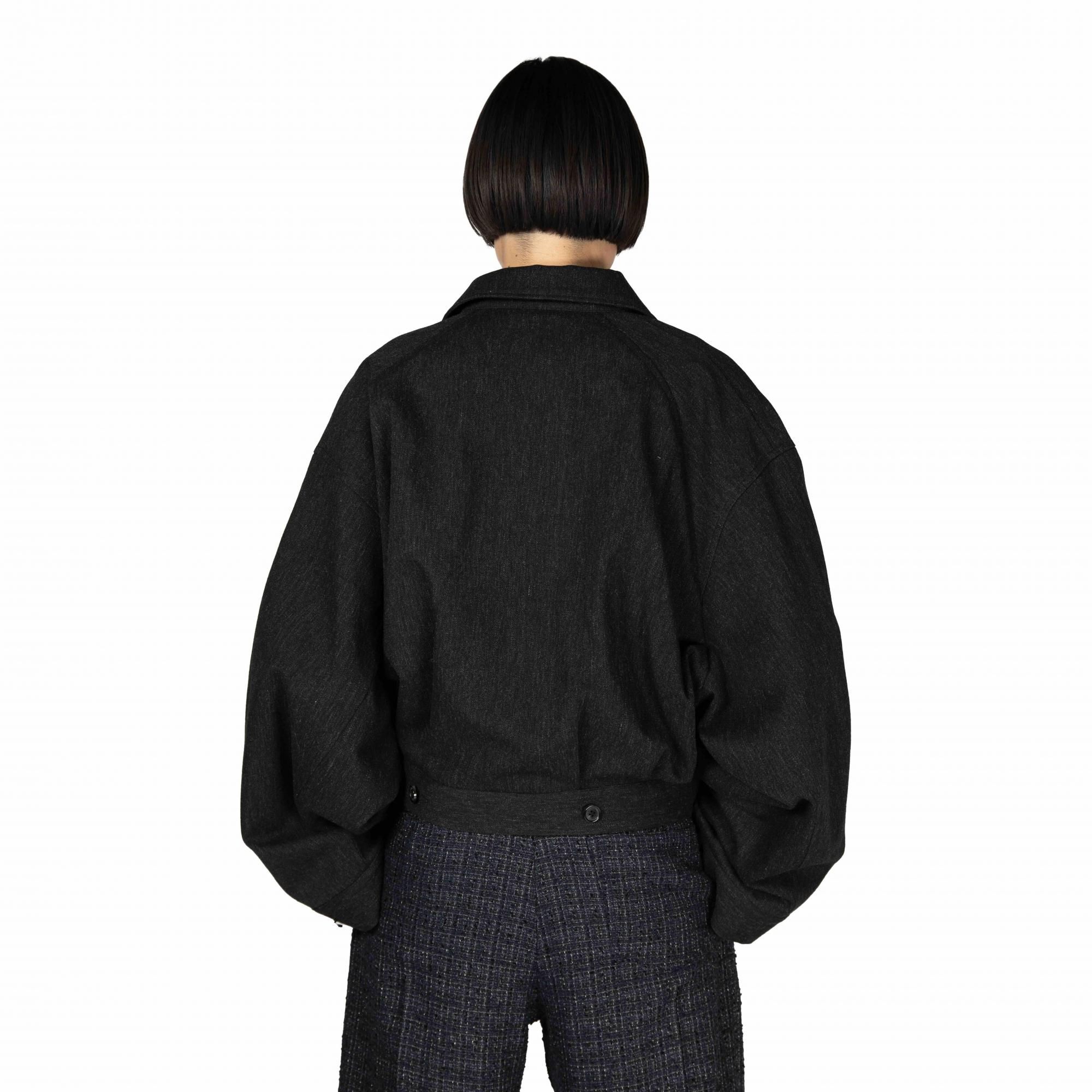 DAIRIKU<br />Inception Big-Sleeve Blitish JKT / Black<img class='new_mark_img2' src='https://img.shop-pro.jp/img/new/icons47.gif' style='border:none;display:inline;margin:0px;padding:0px;width:auto;' />