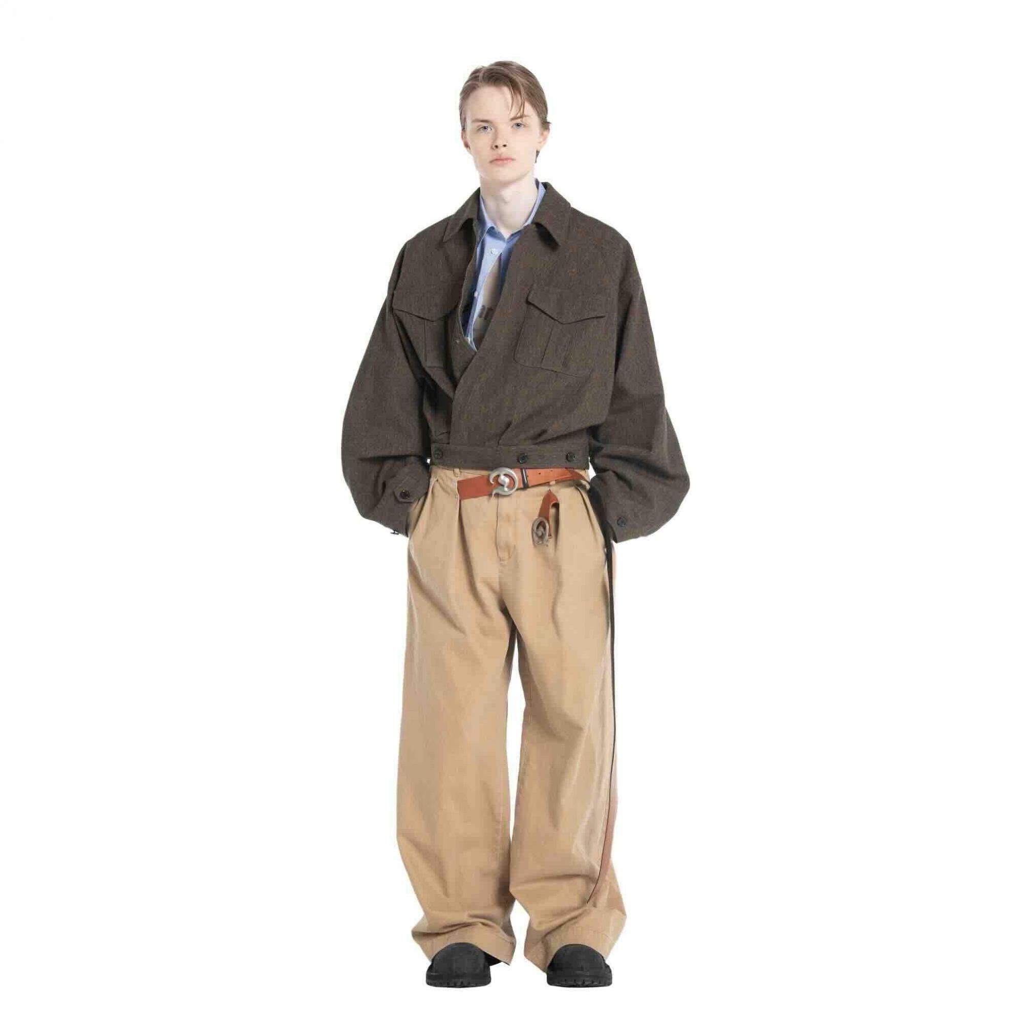 DAIRIKU<br />Inception Big-Sleeve Blitish JKT / Khaki<img class='new_mark_img2' src='https://img.shop-pro.jp/img/new/icons47.gif' style='border:none;display:inline;margin:0px;padding:0px;width:auto;' />