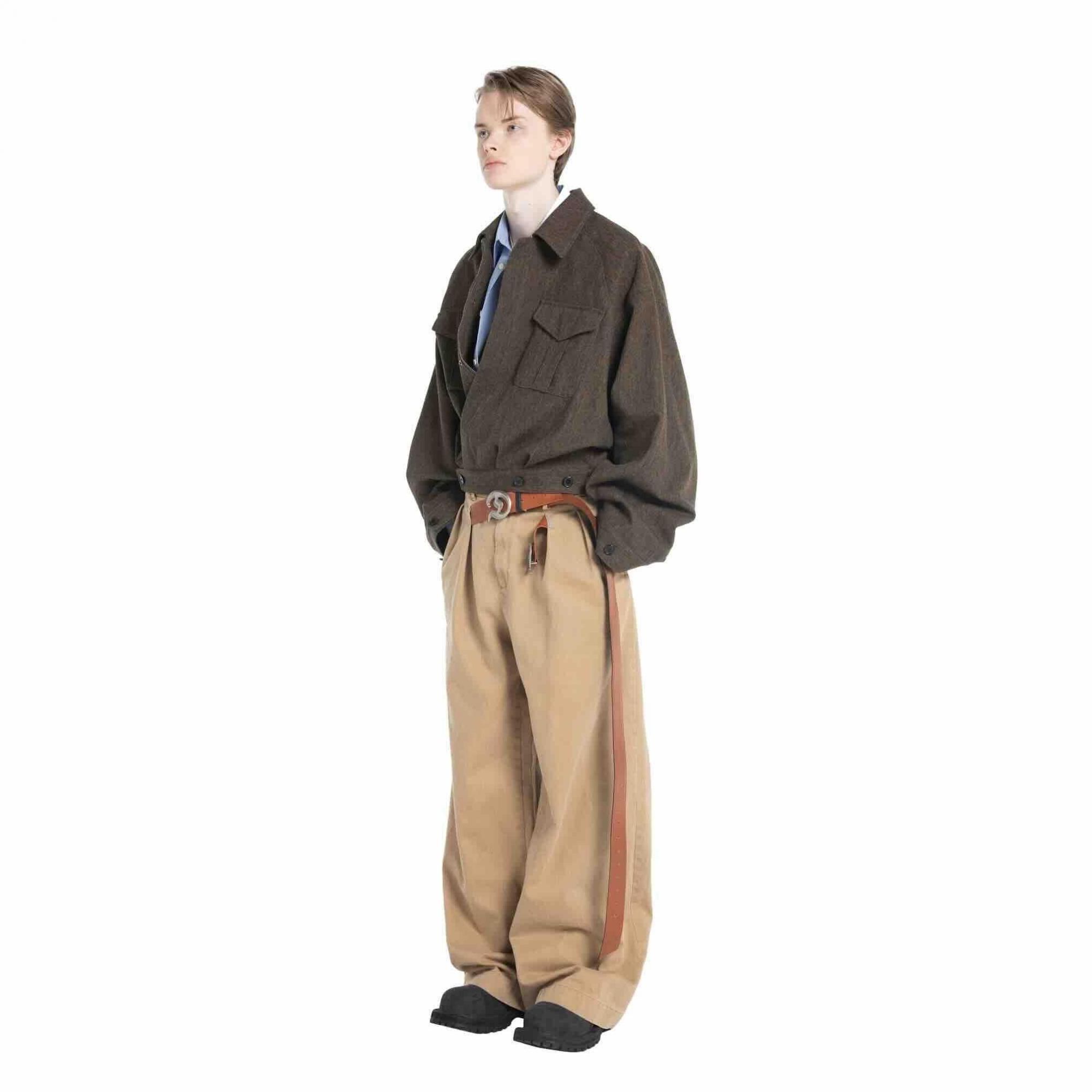 DAIRIKU<br />Inception Big-Sleeve Blitish JKT / Khaki<img class='new_mark_img2' src='https://img.shop-pro.jp/img/new/icons47.gif' style='border:none;display:inline;margin:0px;padding:0px;width:auto;' />