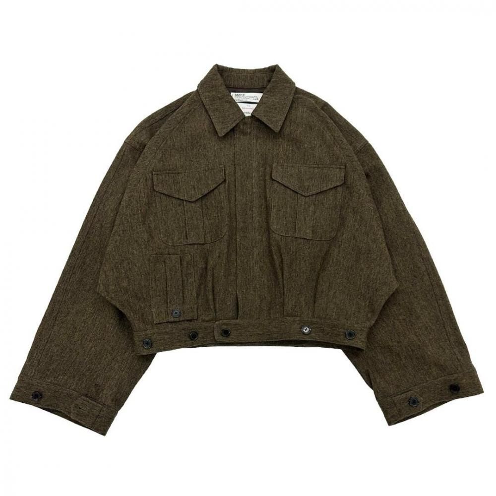 DAIRIKU<br />Inception Big-Sleeve Blitish JKT / Khaki<img class='new_mark_img2' src='https://img.shop-pro.jp/img/new/icons47.gif' style='border:none;display:inline;margin:0px;padding:0px;width:auto;' />