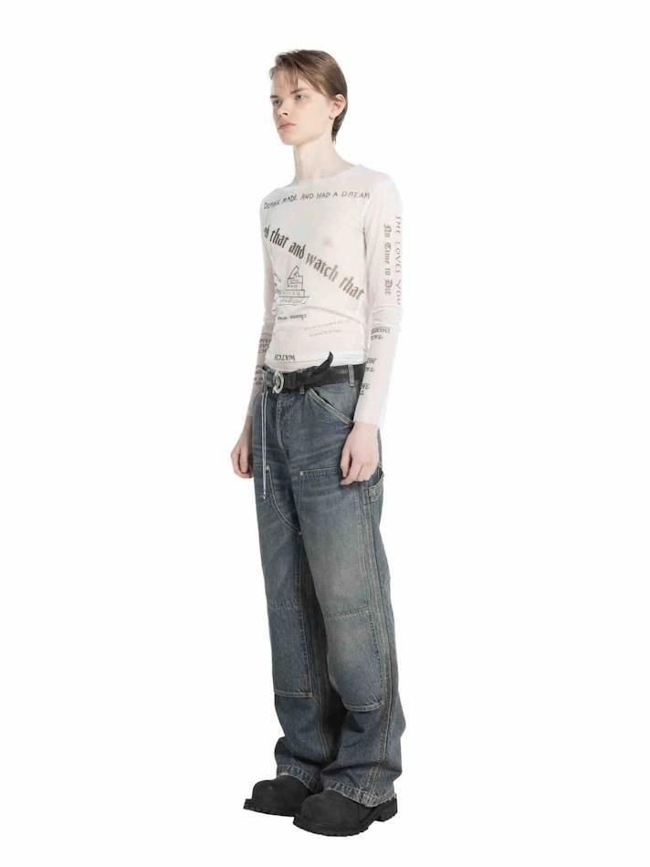 DAIRIKU<br />Vintage Washed Painter Denim Wide Pants / Indigo<img class='new_mark_img2' src='https://img.shop-pro.jp/img/new/icons14.gif' style='border:none;display:inline;margin:0px;padding:0px;width:auto;' />