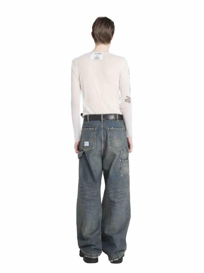DAIRIKU<br />Vintage Washed Painter Denim Wide Pants / Indigo<img class='new_mark_img2' src='https://img.shop-pro.jp/img/new/icons14.gif' style='border:none;display:inline;margin:0px;padding:0px;width:auto;' />
