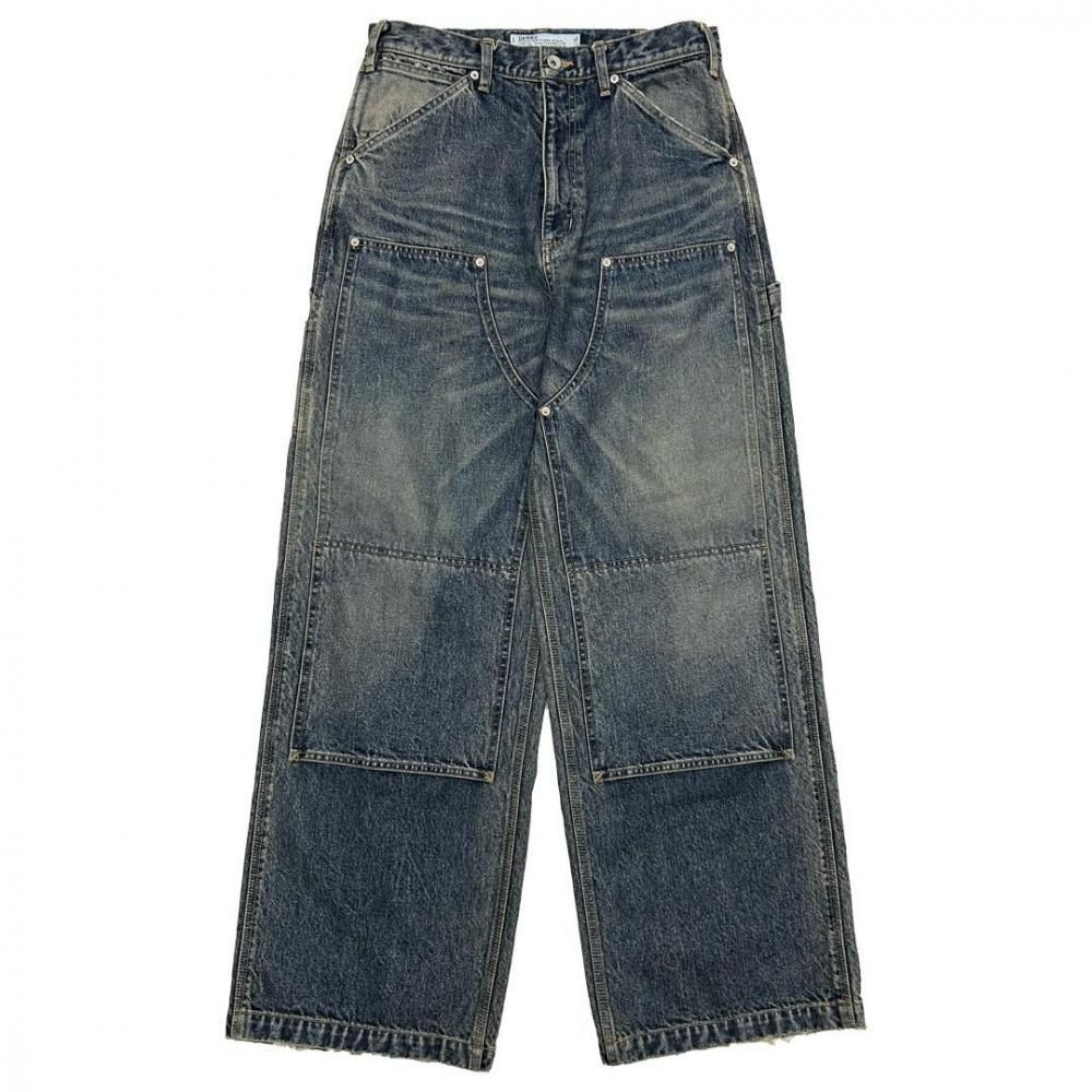 DAIRIKU<br />Vintage Washed Painter Denim Wide Pants / Indigo<img class='new_mark_img2' src='https://img.shop-pro.jp/img/new/icons14.gif' style='border:none;display:inline;margin:0px;padding:0px;width:auto;' />