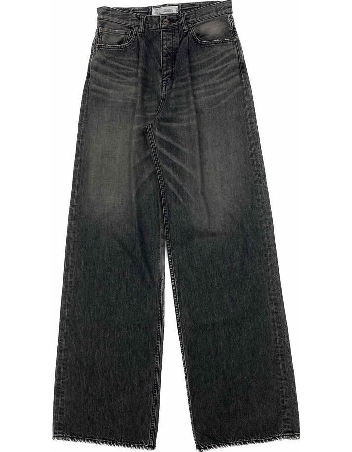 DAIRIKUWide Vintage Denim Pants / Black - Bora,Bora(ボラボラ)
