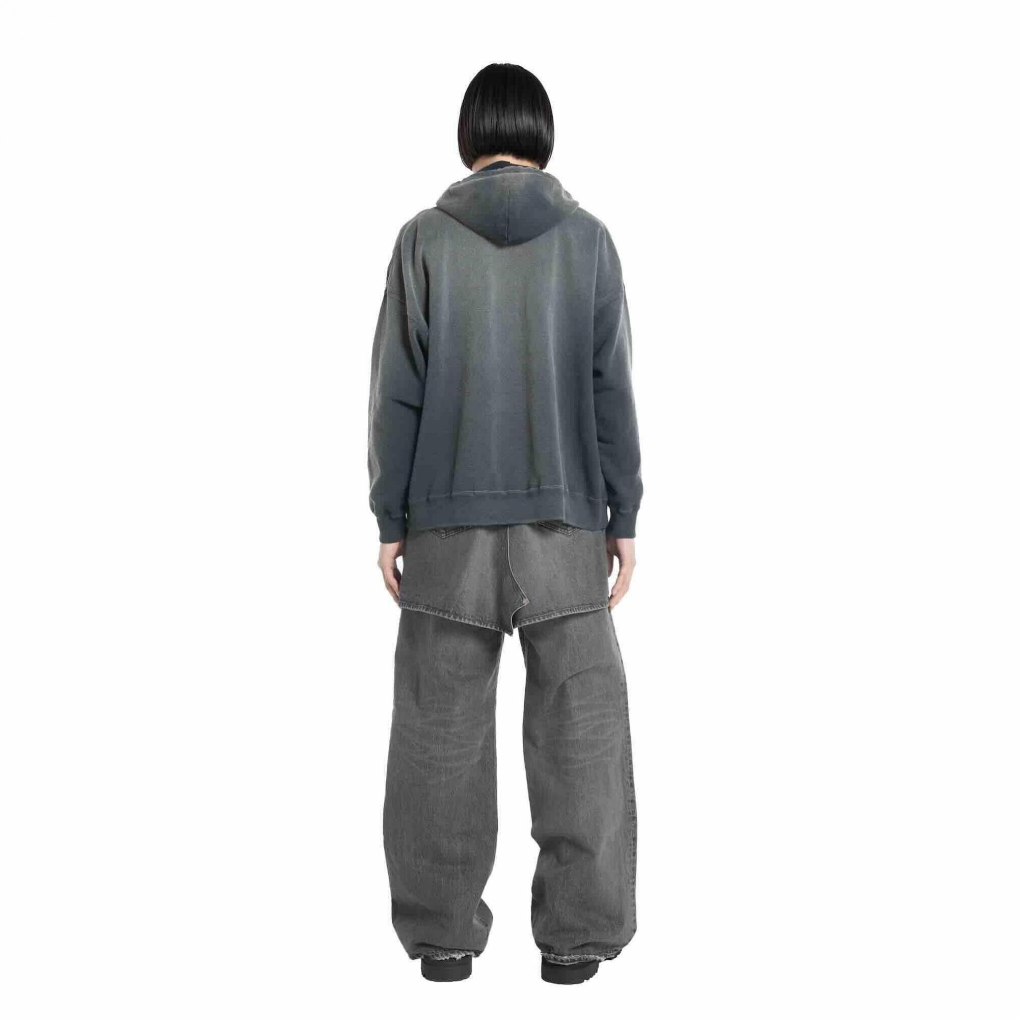 DAIRIKU<br />5-Zip Vintage Dyed Hoodie / Black<img class='new_mark_img2' src='https://img.shop-pro.jp/img/new/icons47.gif' style='border:none;display:inline;margin:0px;padding:0px;width:auto;' />
