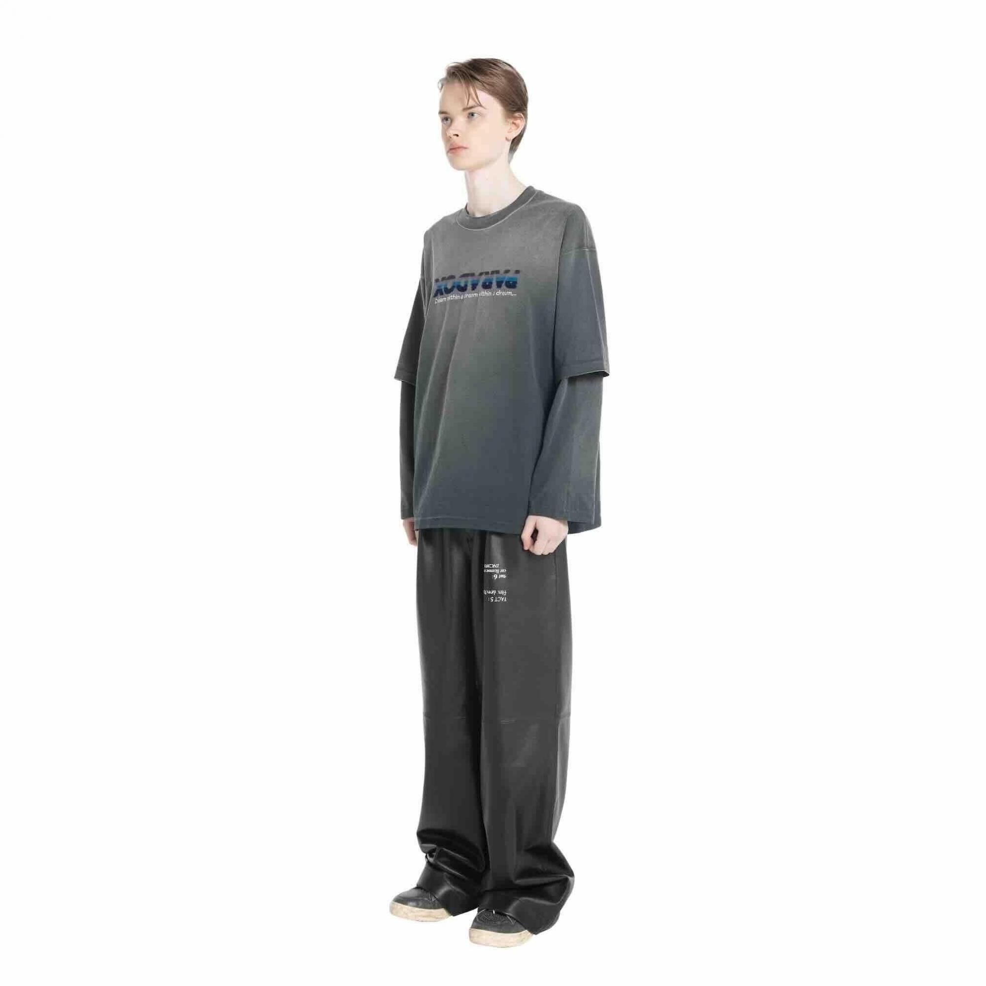 DAIRIKU<br />PARADOX Emboidery Swithing Tee / Black <img class='new_mark_img2' src='https://img.shop-pro.jp/img/new/icons47.gif' style='border:none;display:inline;margin:0px;padding:0px;width:auto;' />