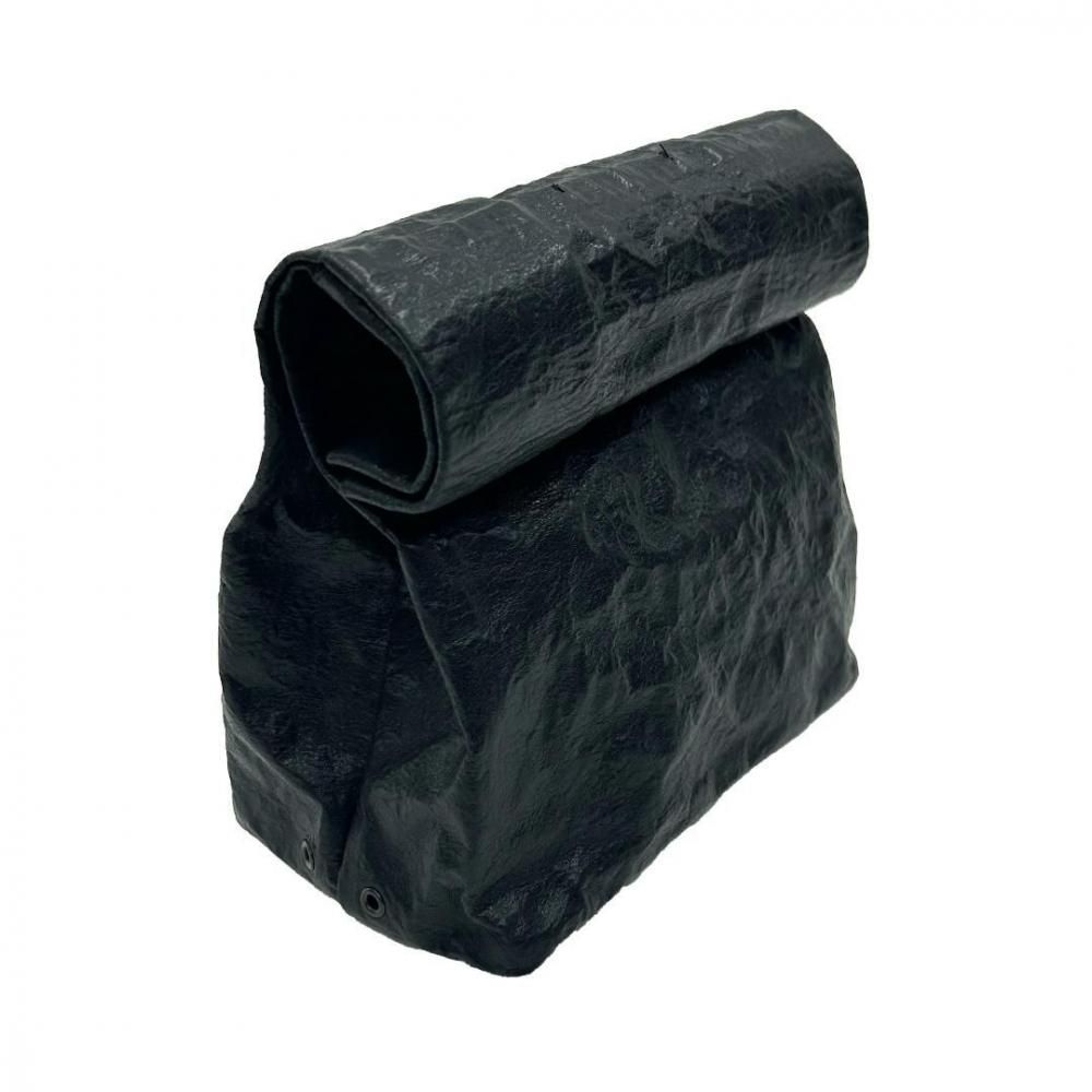 DAIRIKU<br />Shape memory artificial leather Paper Bag / Black<img class='new_mark_img2' src='https://img.shop-pro.jp/img/new/icons47.gif' style='border:none;display:inline;margin:0px;padding:0px;width:auto;' />