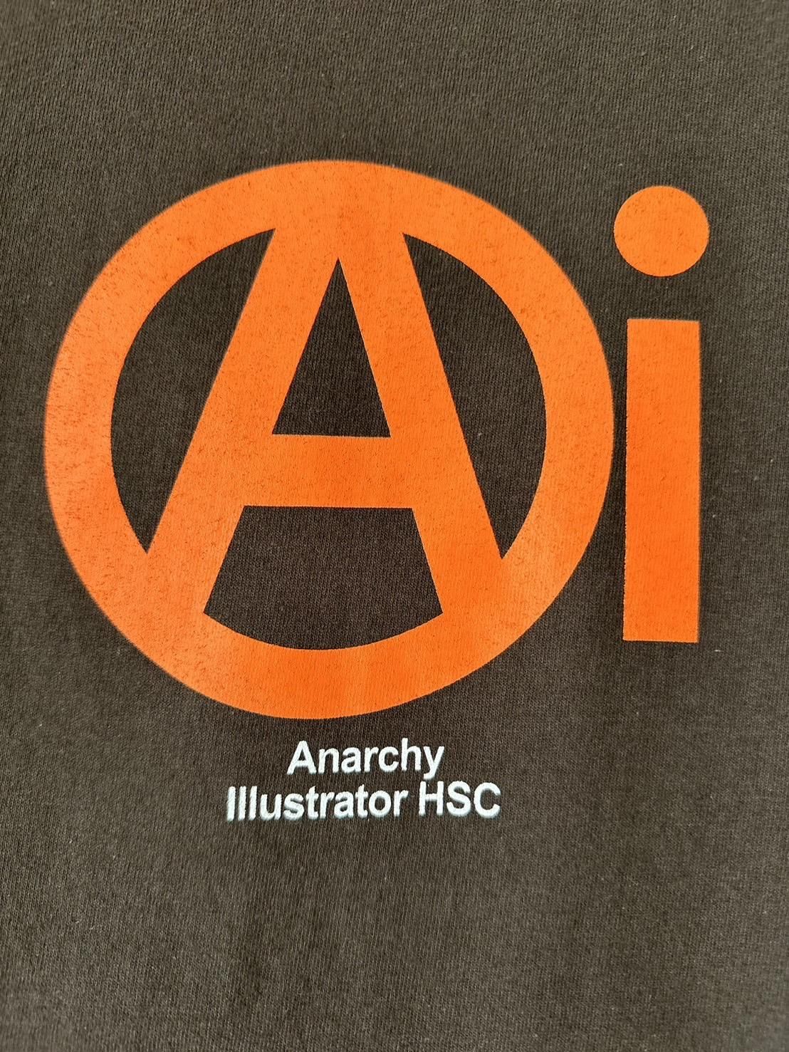 High Scream Center<br />ANARCHY ILLUSTRATOR TEE / BROWN<img class='new_mark_img2' src='https://img.shop-pro.jp/img/new/icons47.gif' style='border:none;display:inline;margin:0px;padding:0px;width:auto;' />