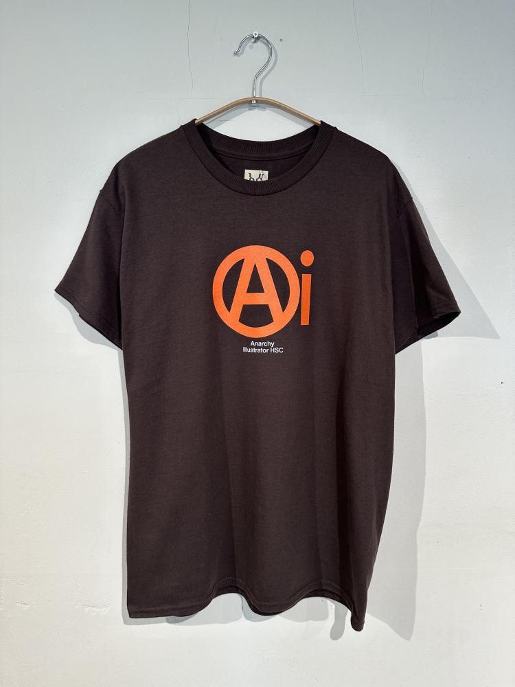 High Scream Center<br />ANARCHY ILLUSTRATOR TEE / BROWN<img class='new_mark_img2' src='https://img.shop-pro.jp/img/new/icons47.gif' style='border:none;display:inline;margin:0px;padding:0px;width:auto;' />